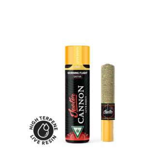 Jeeter Cannon | Single | Infused | Live Resin | Morning Flight | 1.3g