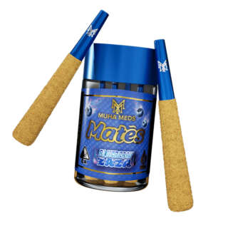 Muha Meds | Mates | 5 Pack | Infused | Sauce Diamonds | Blueberry Zaza | 3g (5 x 0.6g)