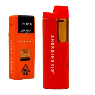 Sherbinskis | Disposable | Live Resin | Lemon Matcha | 2g | Sativa