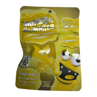 Loud Snackz | Gummies | Lemonade | 10 Pack | 500mg (10 x 50mg)