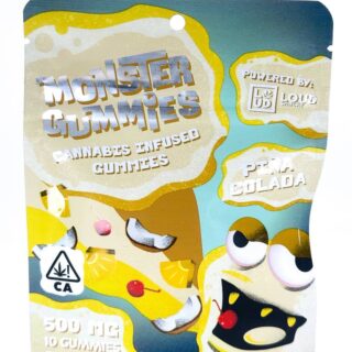 Loud Snackz | Gummies | Pina Colada | 10 Pack | 500mg (10 x 50mg)