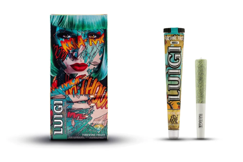 Luigi | Dual Pack | Liquid Diamond | Live Resin | Firevine Fruit | 2g Vape & 0.5g Pre-Roll