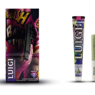 Luigi | Dual Pack | Liquid Diamond | Live Resin | Grape Champagne | 2g Vape & 0.5g Pre-Roll