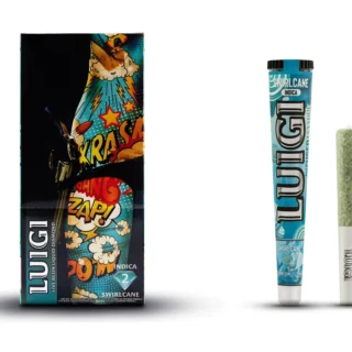 Luigi | Dual Pack | Liquid Diamond | Live Resin | Swirlcane | 2g Vape & 0.5g Pre-Roll