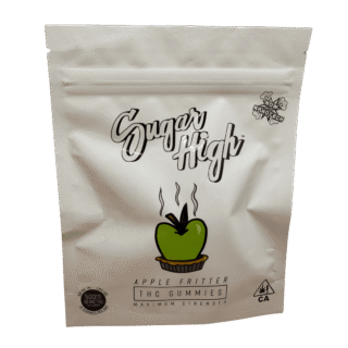 Sugar High | Gummies | Non-GMO, Gluten Free | Apple Fritter | 10 Pack | 500mg (10 x 50mg)