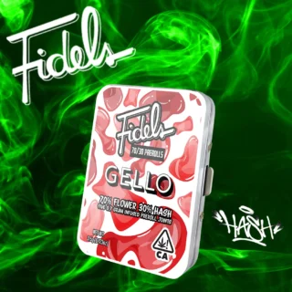 Fidels | 5 Pack | Infused | 70/30 Flower/Hash | Gello | 3.5g (5 x 0.7g)