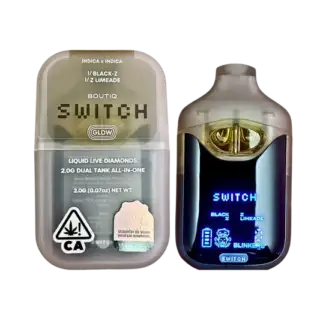 Boutiq | Disposable | Dual Tank | Black - Z x Limeade | 2g