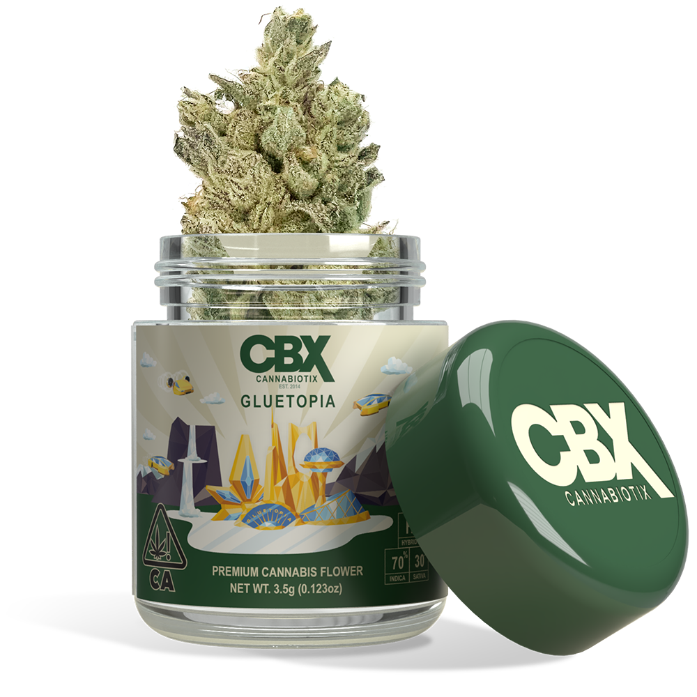 Cannabiotix (CBX) | Flower | Gluetopia | 3.5g | Indica
