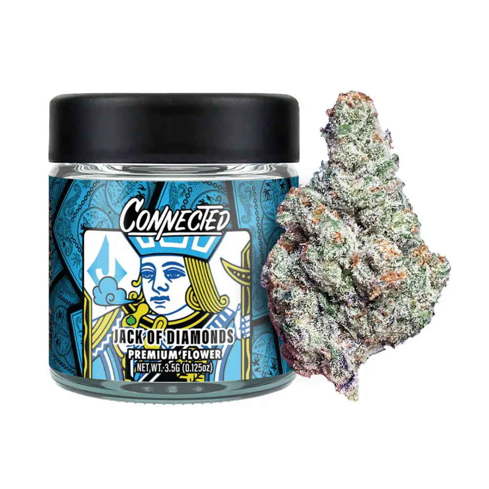 Connected | Flower | Jack of Diamonds | 3.5g