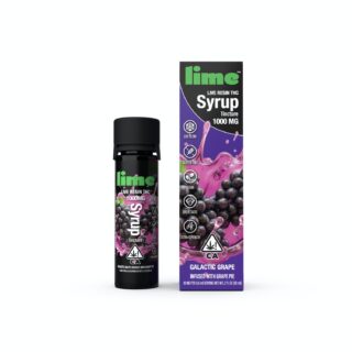 Lime | Syrup | Live Resin | Gluten Free | 2 fl. oz. | Galatic Grape (Grape Pie) (I) | 2 fl. oz. | 1000mg (2 fl. oz.)
