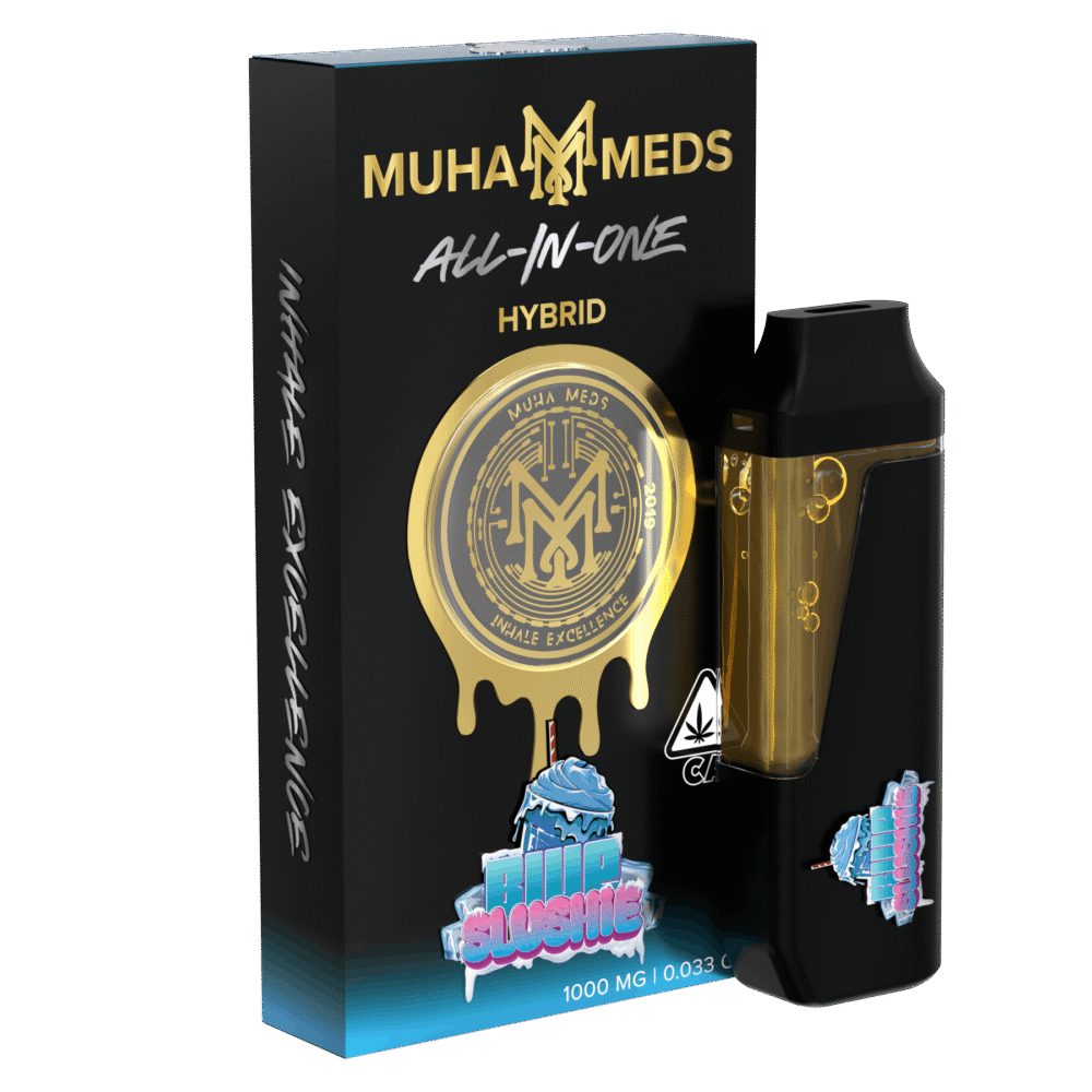 Muha Meds | Disposable | Full Spectrum | Blue Slushie | 2g | Hybrid