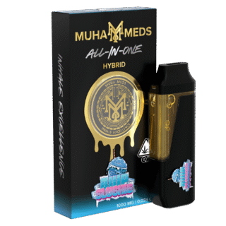 Muha Meds | Disposable | Full Spectrum | Blue Slushie | 2g | Hybrid