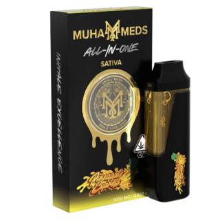 Muha Meds | Disposable | Full Spectrum | Pineapple Express | 2g | Sativa