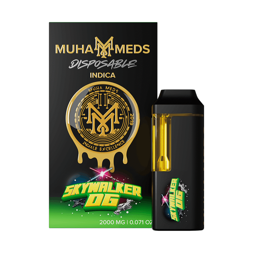 Muha Meds | Disposable | Full Spectrum | Skywalker OG | 2g | Indica
