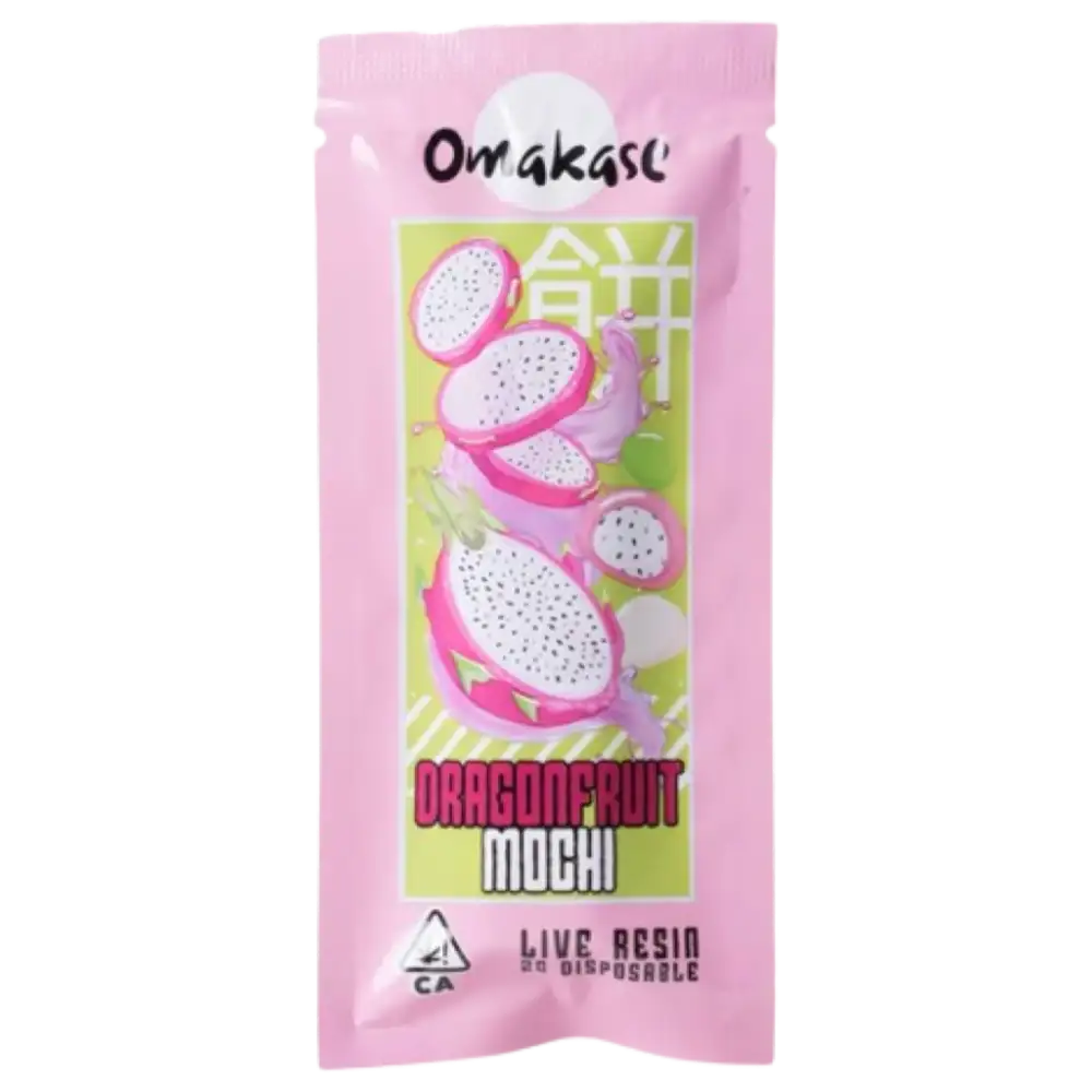Omakase | Disposable | Live Resin | Dragonfruit Mochi | 2g