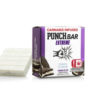 Punch Bar Extreme | Chocolate Bar | Cookies N Cream | 1000mg