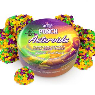 Punch Extracts | Asteroids | Galactic Fruit Punch | 10 Pack | 100mg (10pcs x 10mg)