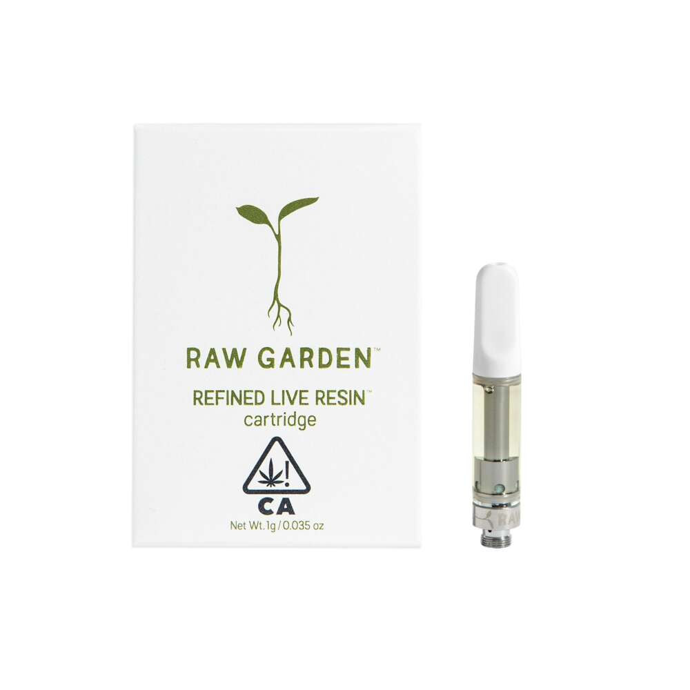 Raw Garden | 510 Cartridge | Live Resin | Strawberry Jack #13 (S) | 1g | Sativa