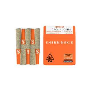 Sherbinskis | 5 Pack | Infused | Live Rosin & Liquid Diamonds | Matcha | 2.5g (5 x 0.5g) | Hybrid
