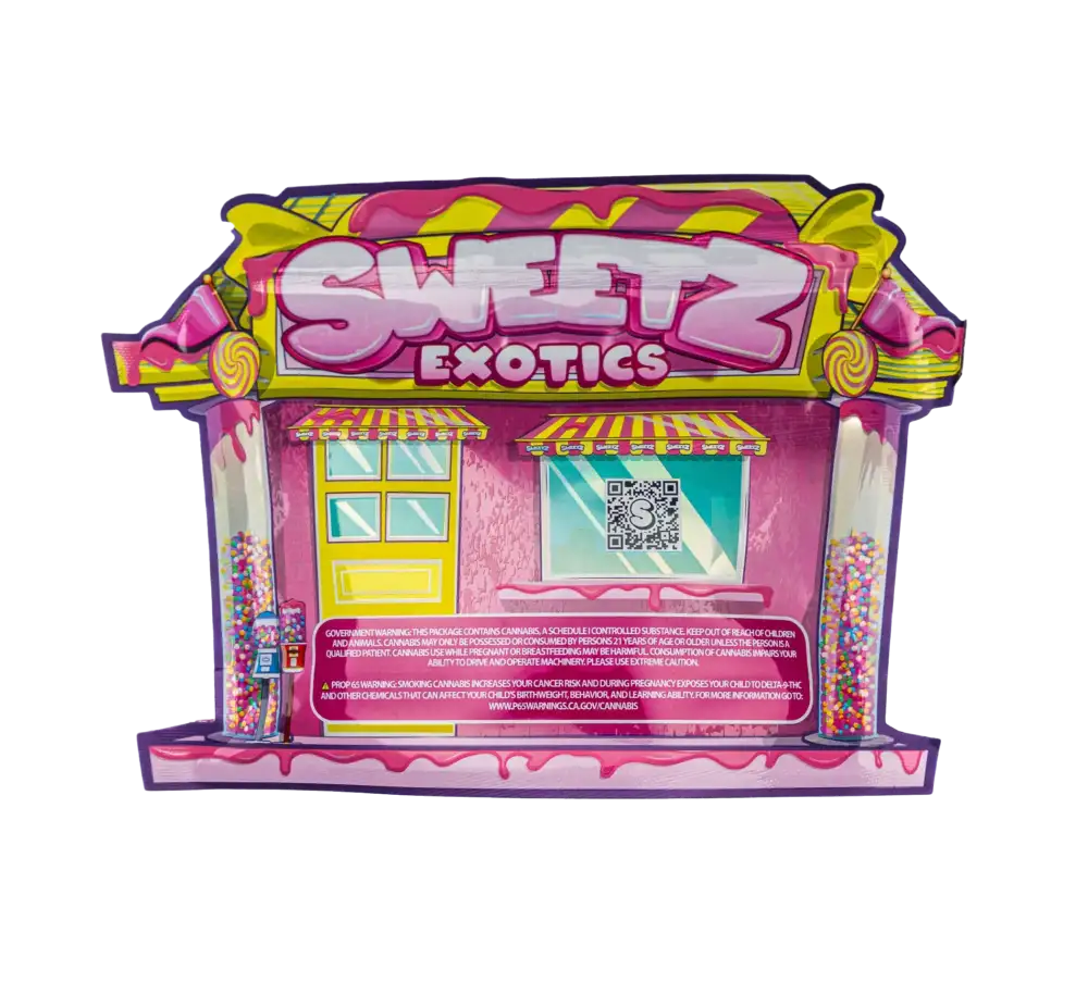 Sweetz Exotics | Flower | White Bubblegum Gelato | 28g