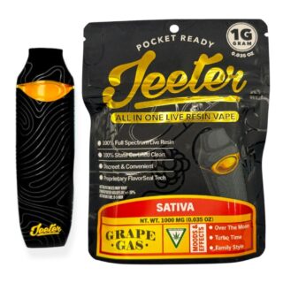 Jeeter | Disposable | Live Resin | Grape Gas | 1g