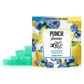 Punch Extracts | Gummies | Blueberry Lemonade | 10 Pack | 100mg
