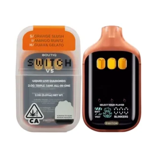 Boutiq | Disposable | Triple Tank | Orange Slush (S) x Mango Runtz (I) x Guava Gelato (H) | 2g