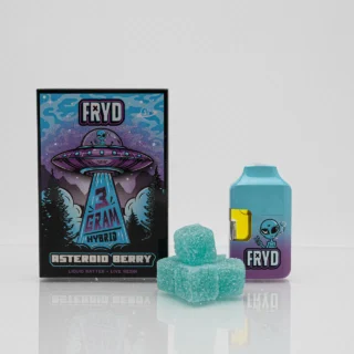 Fryd | Dual Pack | Asteriod Berry | 3g Vape & 5x10mg Gummies