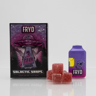 Fryd | Dual Pack | Galatic Grape | 3g Vape & 5x10mg Gummies