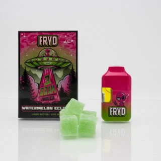 Fryd | Dual Pack | Watermelon Eclipse | 3g Vape & 5x10mg Gummies