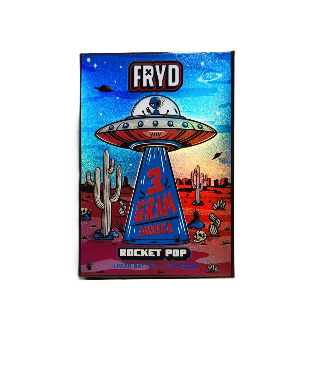 Fryd Extracts | Disposable | Liquid Batter Live Resin | Rocket Pop (I) | 3g