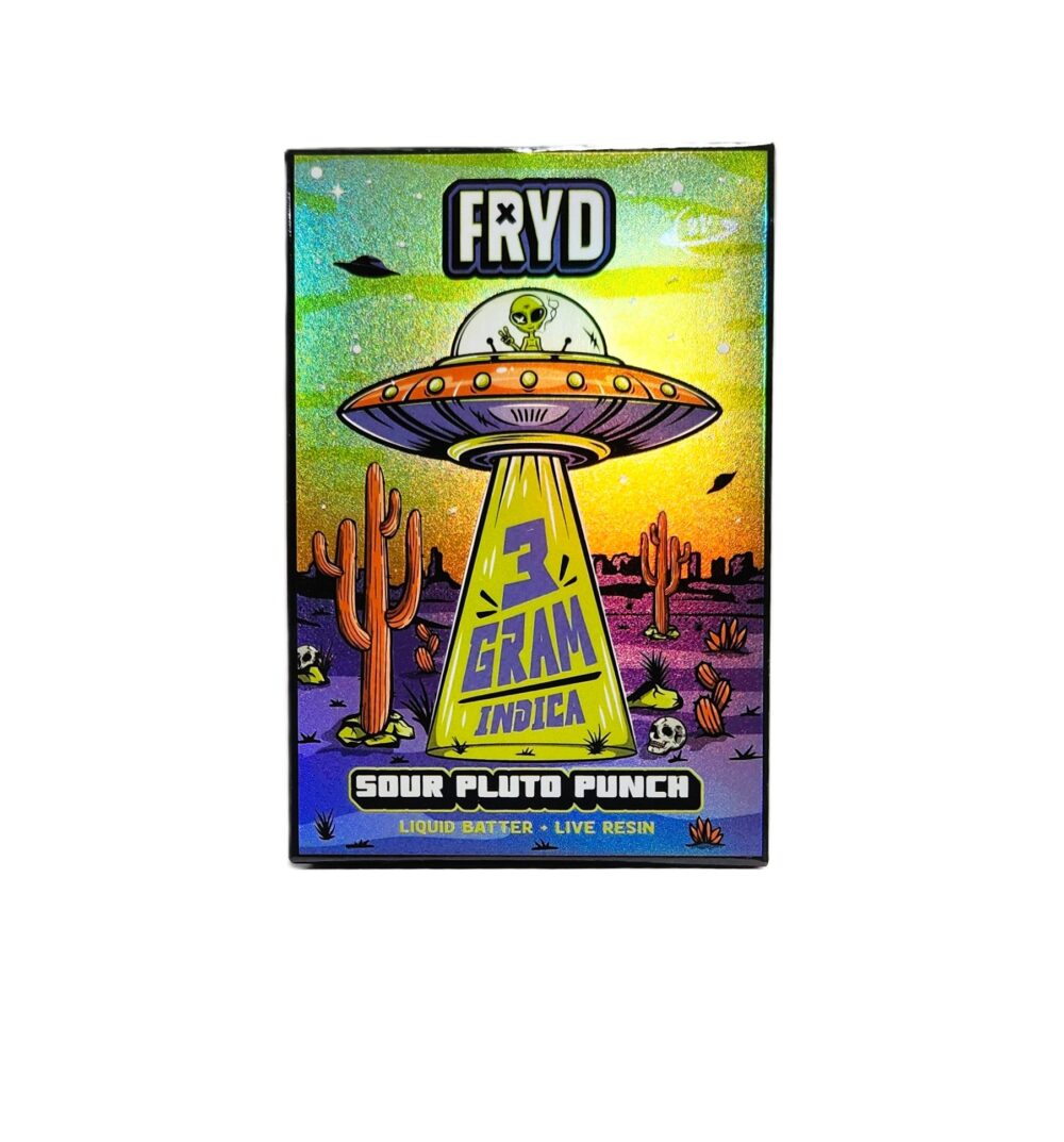 Fryd Extracts | Disposable | Liquid Batter Live Resin | Sour Pluto Punch (I) | 3g