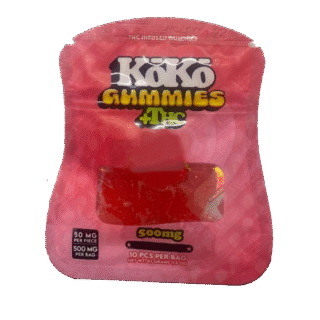 KoKo | Gummies | Sour Watermelon | 10 Pack | 500mg (10pcs x 50mg)