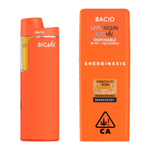 Sherbinskis | Disposable | Live Resin | Bacio | 2g | Hybrid