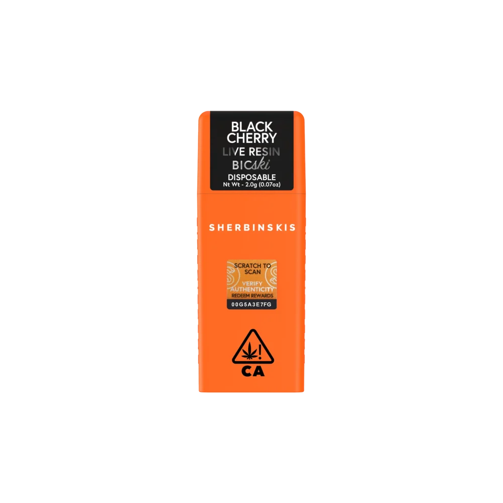 Sherbinskis | Disposable | Live Resin | Black Cherry | 2g | Sativa