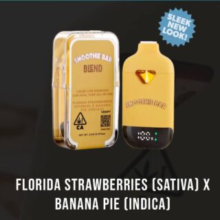 Smoothie Bar | Disposable | Dual Tank | Florida Strawberries (H) x Banana Pie (I) | 2g