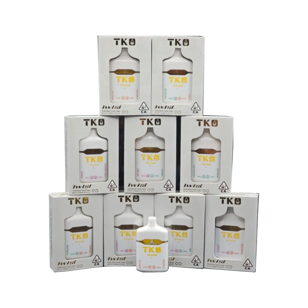 TKO | Disposable | Live Resin + Liquid Diamond | Dual Tank | Gas Mask x Granddaddy Purple | 2g