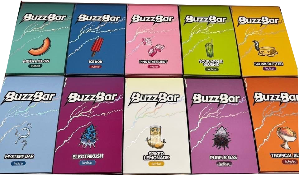 Buzzbar | Disposable | Liquid Diamonds | Meta Melon | 3g | Hybrid