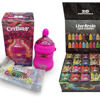 CryBaby | Disposable | Live Resin + Liquid Diamonds | Abba Zabba | 2g