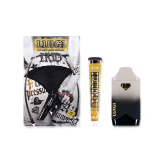 Luigi | Dual Pack | Liquid Diamond | Live Resin | Lavash Breath | 2g Vape & 0.5g Pre-Roll | Indica