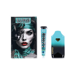 Luigi | Dual Pack | Liquid Diamond | Live Resin | OG Blue Kiwi | 2g Vape & 0.5g Pre-Roll | Hybrid