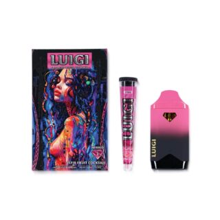 Luigi | Dual Pack | Liquid Diamond | Live Resin | Zefir Fruit Cocktail | 2g Vape & 0.5g Pre-Roll | Hybrid