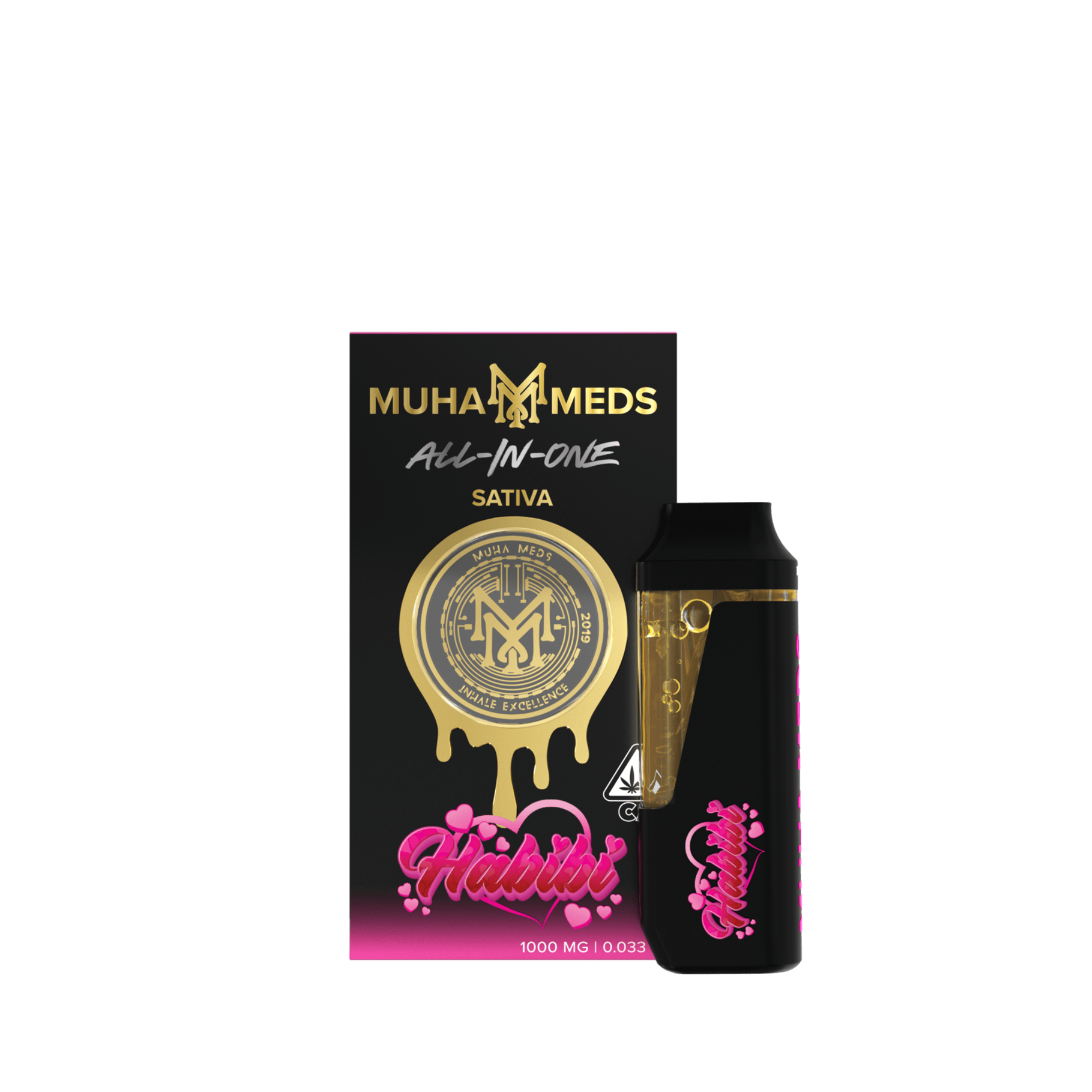 Muha Meds | Disposable | Full Spectrum | Habibi | 2g | Sativa