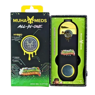 Muha Meds | Disposable | Full Spectrum | Watermelon Moonshine | 2g | Hybrid