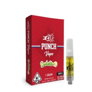 Punch Extracts | 510 Cartridge | Sorbetto | 1g | Indica