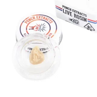 Punch Extracts | Live Rosin Badder | Frozen Starburst | 1g