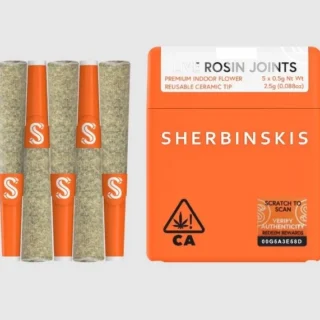 Sherbinskis | 5 Pack | Infused | Live Rosin & Liquid Diamonds | Arancita | 2.5g (5 x 0.5g) | Sativa