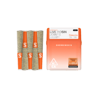 Sherbinskis | 5 Pack | Infused | Live Rosin & Liquid Diamonds | Pistacchio | 2.5g (5 x 0.5g) | Indica