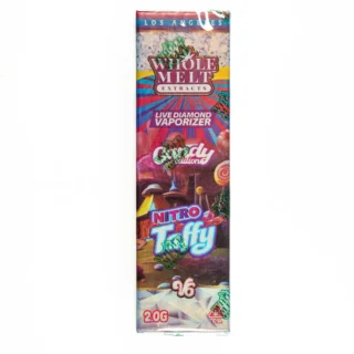 Whole Melt Extracts | Disposable | Live Diamond | v.6 | Nitro Taffy | 2g | Hybrid