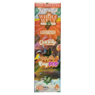 Whole Melt Extracts | Disposable | Live Diamond | v.6 | Peach Ring Pop | 2g | Hybrid